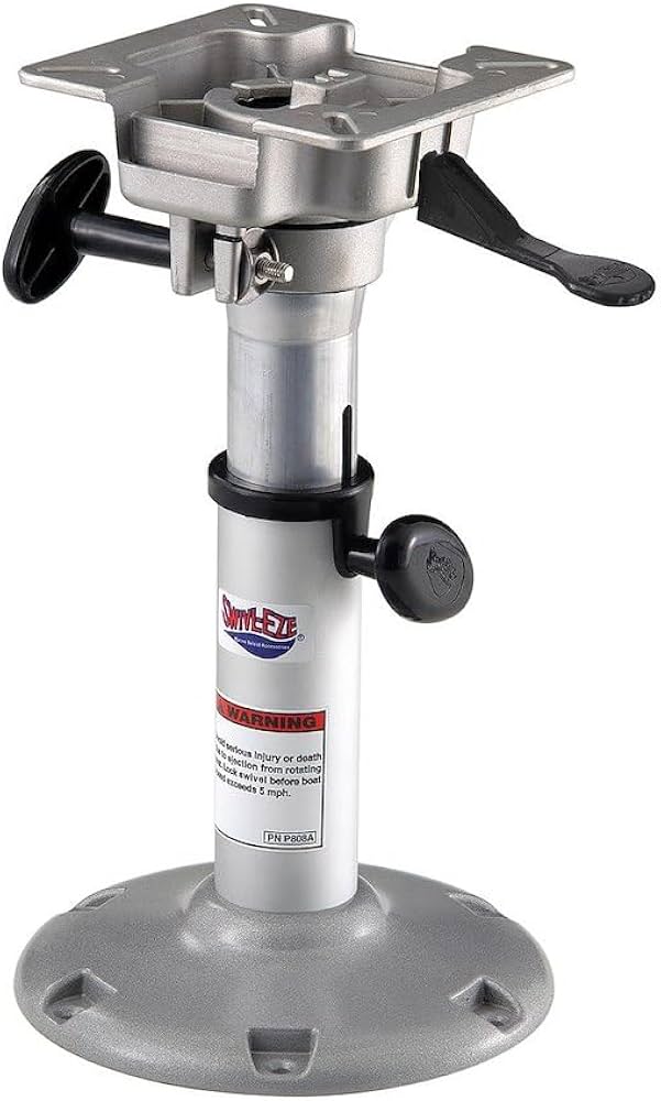 Attwood Stainless Steel Seat Mount 3 Degree Right-Hand Handle 238142-7