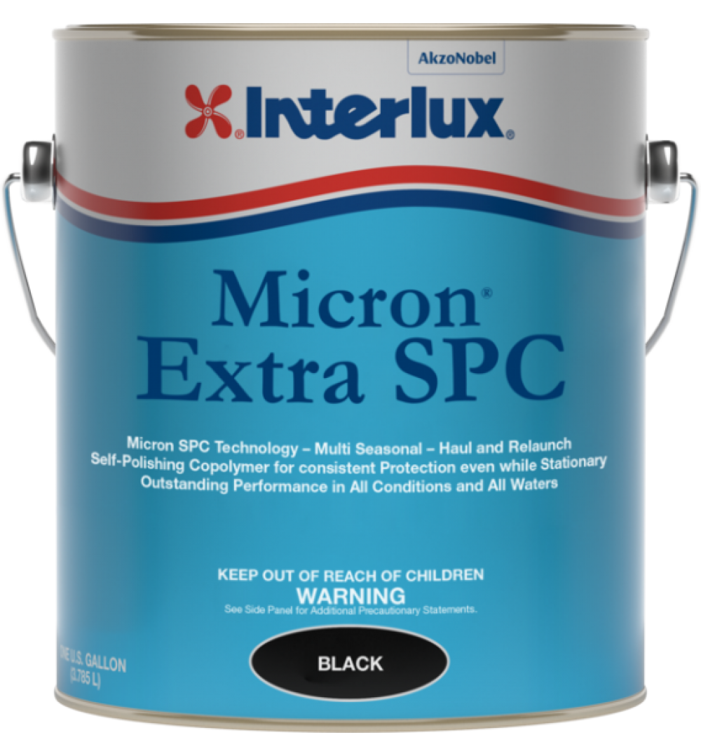Interlux Micron Extra SPC Ablative Antifouling Bottom Paint, 1 Gallon - Green or Red