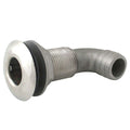 Whitecap 316 Stainless Steel 90 Degree 1-1/2 Inch Thru-Hull Fitting with Barb