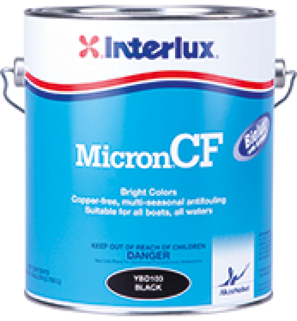 Interlux Micron CF Ablative Antifouling Bottom Paint - Gallon, Available in Blue or Red