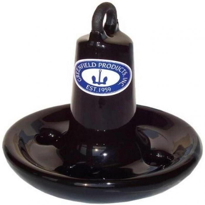 Greenfield Products Navy Anchor - 15 lb Fixed-Stock Fluke Anchor, Blue or Black Coated Finish