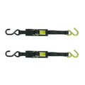 Boat Buckle Kwik-Lok Transom Tie-Down, 1 Inch x 4 Feet, Pair