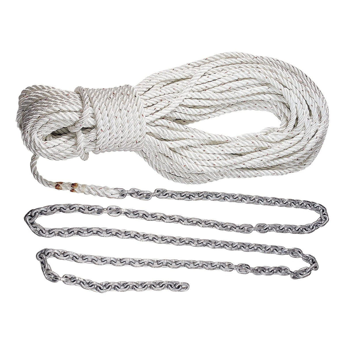 Lewmar G4 Chain & 8-Plait Rope Anchor Rode - Available in 10' to 30' Chain with 150' to 200' Rope