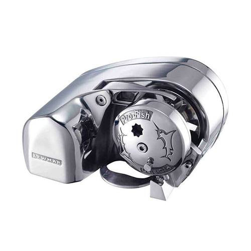 Lewmar Pro-Fish 1000G Horizontal Windlass Kit, 12V, 1/4 Inch G4 Chain, 1000 lb Pull
