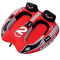 Airhead Viper 2 Person Towable Tube, Boat Hull Shaped Cockpit Water Sports Tube