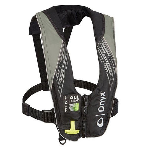 Onyx A/M-24 All Clear Automatic/Manual Inflatable Life Jacket - Adult Universal Fit 30-65 Inch Chest