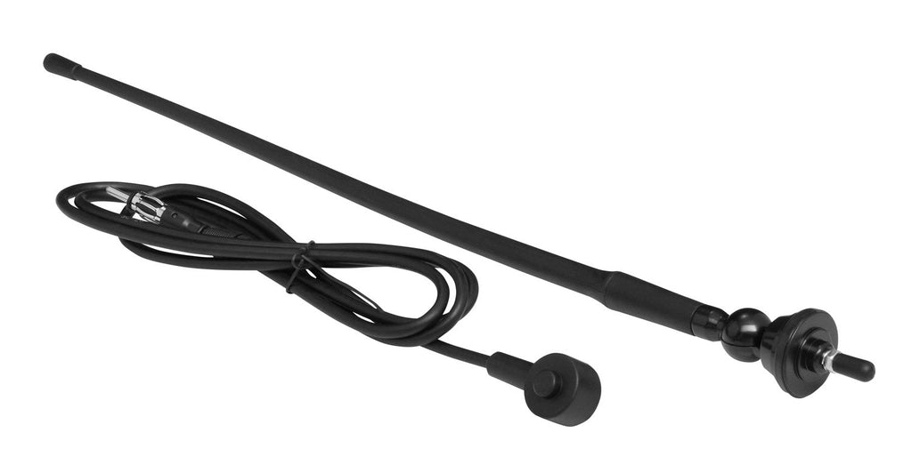 Boss Audio MRANT12 Universal Marine Rubber Antenna with 78 Inch Cable - Available in Black or White