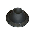 JIF Marine DTY Surface Mount Table Leg Receptacle, 8-Hole Black Plastic