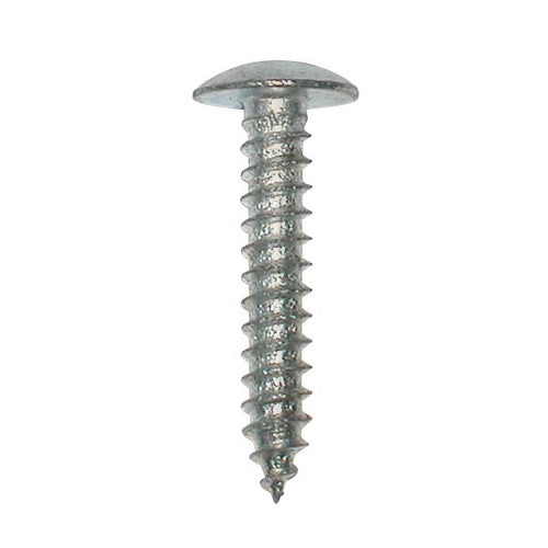 JIF Marine #8 x 1 Inch Stainless Steel Mounting Screws, Square Drive Round Head, 100-Pack EBM