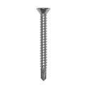 JIF Marine EFH Stainless Steel Self-Tapping Deck Screws, 2 x 3/16 Inch, 100-Pack