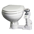 Johnson Pump AquaT Compact Manual Marine Toilet 80-47229-01, Left or Right Hand Mount