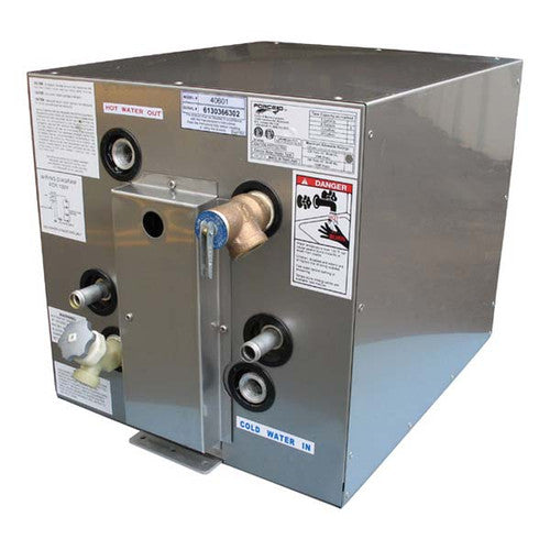 Kuuma Marine Water Heater - Front Mount, Front Heat Exchange, Available in 6 & 11 Gallon, 120V or 240V