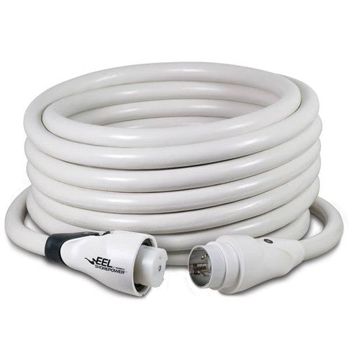 Marinco EEL Shore Power Cordsets - Watertight Jaw-Clamp Cordsets, 30A to 50A, 50 Feet