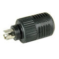 Marinco 12VBP ConnectPro 3-Wire 12 Volt Plug, Black, 40 Amp