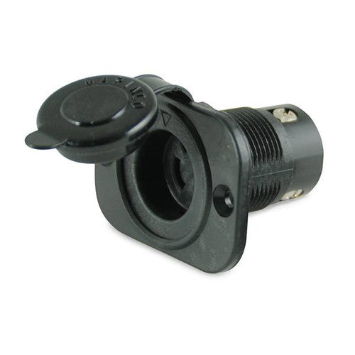 Marinco 12VBR ConnectPro Receptacle, 3-Wire, Watertight 12-36 Volt Trolling Motor Connector