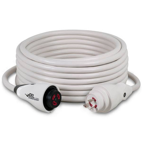 Marinco EEL Shore Power Cordsets - Watertight Jaw-Clamp Cordsets, 30A to 50A, 50 Feet