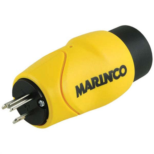 Marinco S15-30 Shore Power Adapter, 15A Male to 30A Female, 125V Straight Blade
