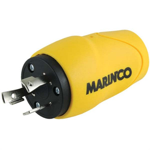 Marinco S30-15 Shore Power Straight Adapter, 30 Amp 125V Male to 15/20 Amp 125V Female