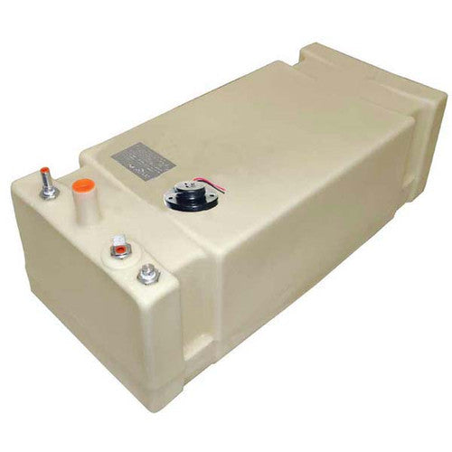 Moeller 27 Gallon Below Deck Aluminum Fuel Tank, OEM 770184 Equivalent, 36.50 x 16.00 x 14.50 in