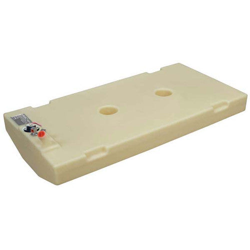 Moeller Marine Below-Deck Permanent Aluminum Fuel Tank - Available in 22 to 30 Gallon Capacities