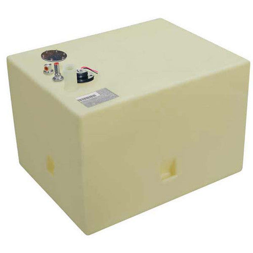 Moeller Marine 032640 Aluminum 40 Gallon Diesel Fuel Tank, 26 in. L x 20.5 in. W x 21.25 in. H