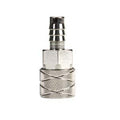 Moeller Marine 3/8 Inch Barbed Fuel Connector for Suzuki Engines, Chrome Plated Brass, Part 033488-10