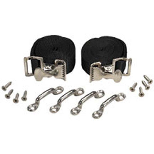Moeller Topside Tank Hold Down Kit 035711-10-1, 72 in. Nylon Straps with Stainless Steel Brackets