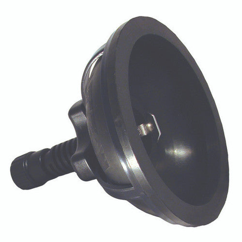 Moeller 099085-00 Pro Series Inboard Motor Flusher, Black, Stainless Steel T-Fitting for Ski Boats