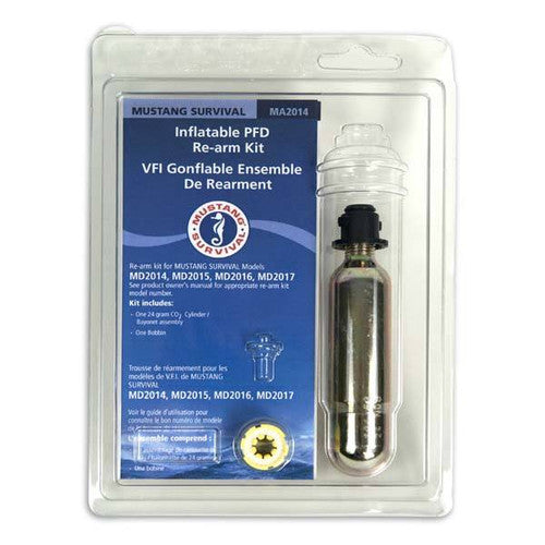 Mustang Survival MA2014 Inflatable PFD Re-Arm Kit for MD2014, MD2015, MD2016, MD2017