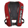Mustang Survival Elite Inflatable PFD Bass Competition Edition, Red, Automatic Hydrostatic, USCG Type V/III, MD5183BC-4