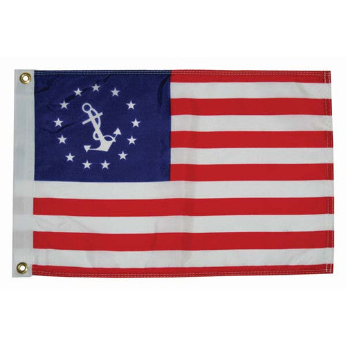 Taylor Made Products US Yacht Ensign Flag, 12 x 18 Inch, Part 1118
