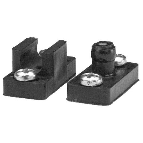 Taylor Made Products Door Catch Set 1163 for Boat Doors, Hatches and Walk-Through Windshields, Black