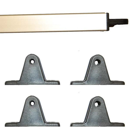 Taylor Made Products 11984 Square-Tube Bimini Support Poles, Fits 1 Inch Square Tube Tops, Pair