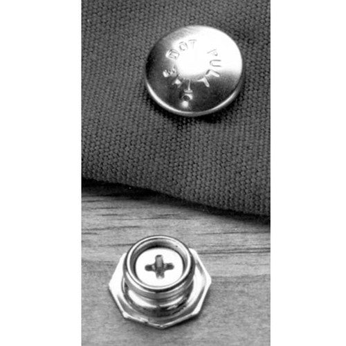 Taylor Made Products Snap Fastener 16401 - Female Pull Dot, Attaches to Cloth, 4-Pack