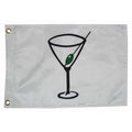 Taylor Made Cocktail Novelty Boat Flag, 12 x 18 Inch, Brass Grommets