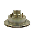 Dexter Hub and Rotor Kit K08-440-05, 6000 lb Capacity, 6 on 5.5 Inch, Cupped and Studded, Zinc