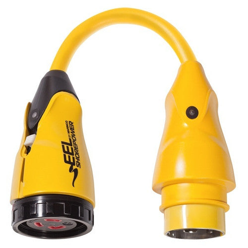 Marinco P504-30 EEL 50A 125/250V to 30A 125V Pigtail Adapter