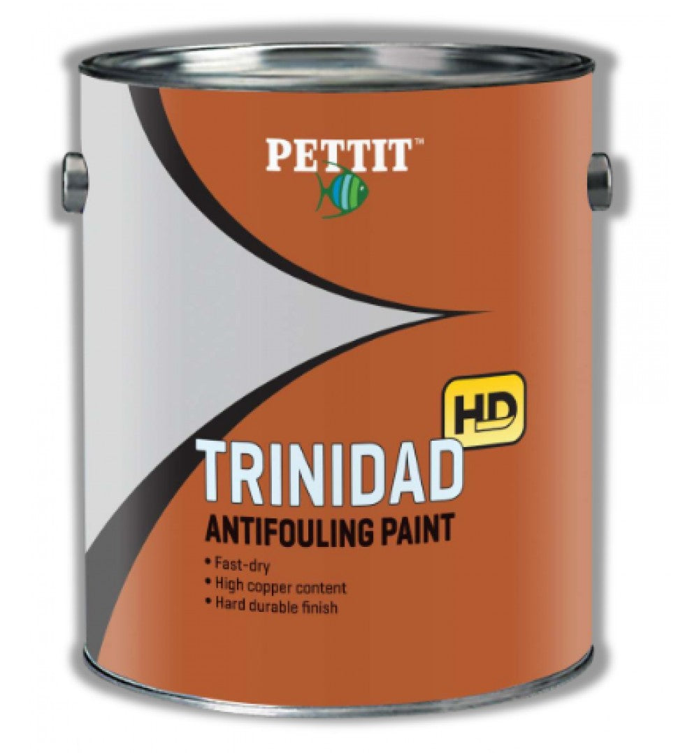 Pettit Trinidad HD Hard Antifouling Bottom Paint - Blue & Red, Gallon