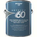 Pettit Odyssey 60 Ablative Antifouling Bottom Paint, Red, Multi-Season Copper Formula
