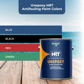 Pettit Unepoxy HRT Ablative Antifouling Bottom Paint - Green & Red, 1 Gallon
