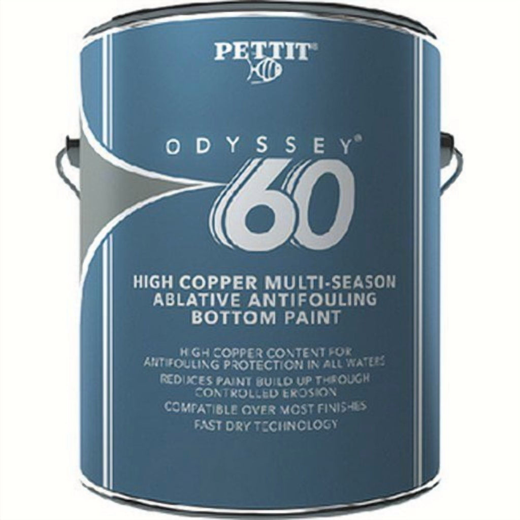 Pettit Odyssey Ablative Antifouling Bottom Paint - Available in Odyssey and Odyssey 60 Formulas, Blue or Black