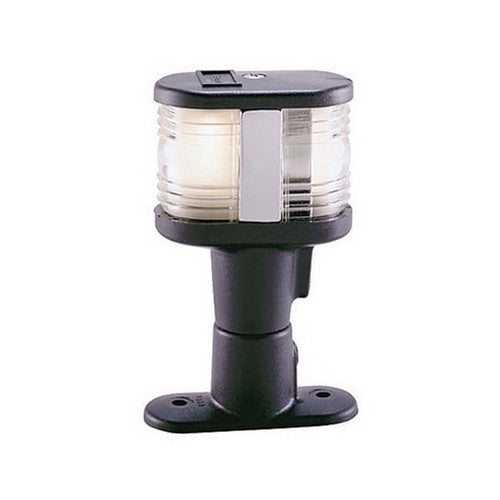 Perko 1183DP0CHR Fixed-Mount Masthead/All-Round Navigation Light, White, 3-3/16 Inch