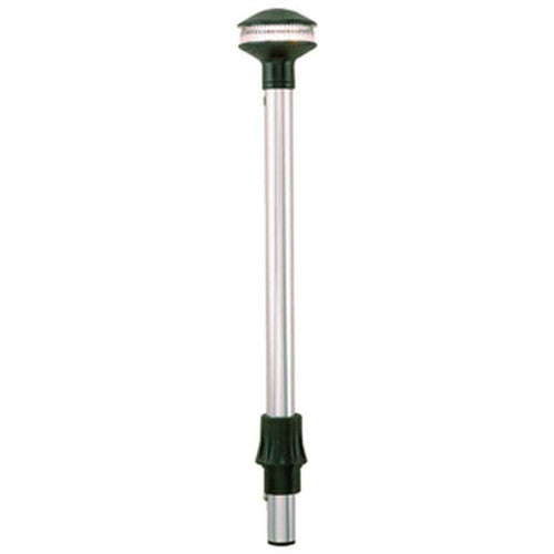 Perko 1440DP2CHR Inland Series 24 Inch All-Round Pole Light, White, Chrome