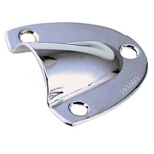 Perko 0315DP1STS Stainless Steel Clam Shell Ventilator, 1-5/8 x 1-1/2 Inch Base