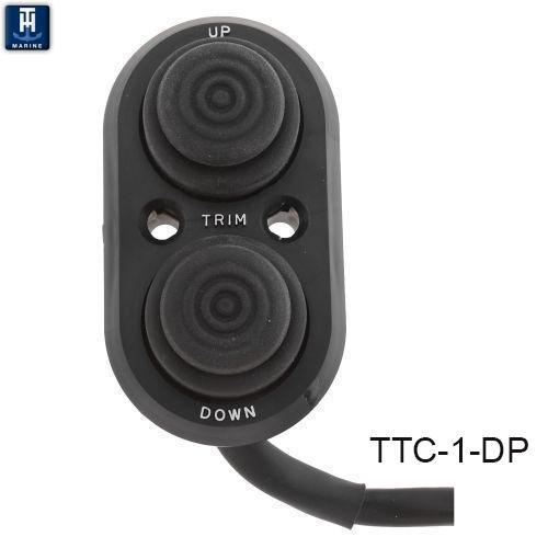 T-H Marine TTC-1 Push Button Trim Switch, 50 Amp, for Outboards, Stern Drives and Hydraulic Jack Plates