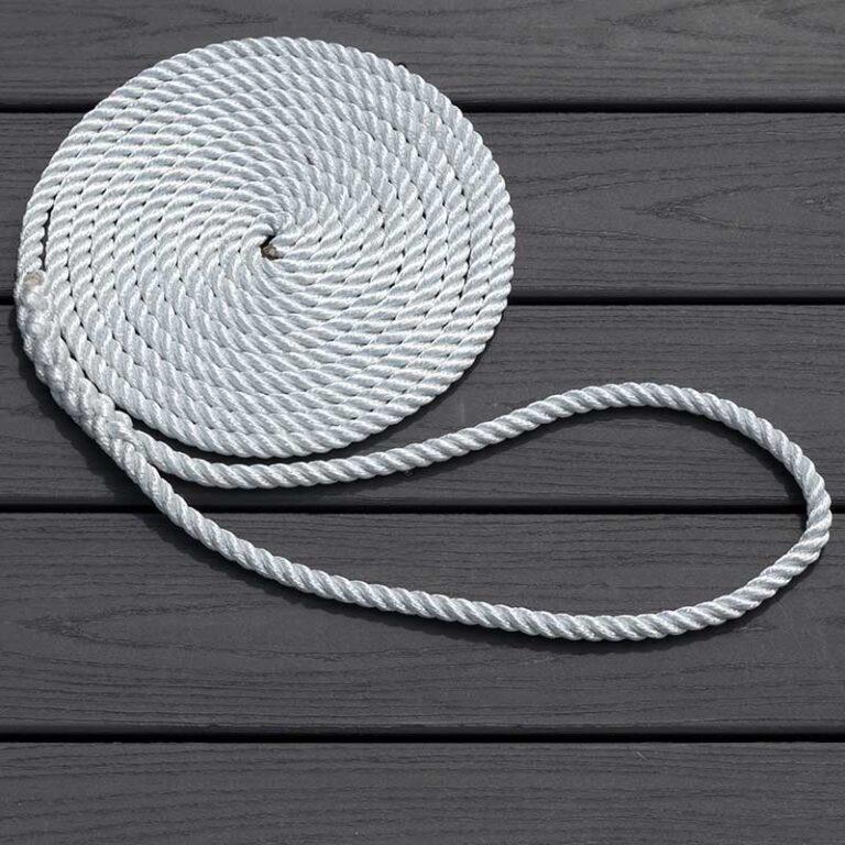 AAmstrand Twisted Nylon Dock Line - 1/2" Diameter, Available in 20' to 30' Lengths