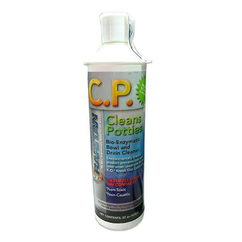 Raritan C.P. Bio-Enzymatic Toilet Bowl Cleaner, Deodorizer and Lubricant, 22 oz Concentrate