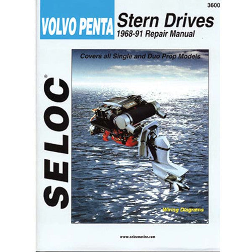 Seloc Volvo Penta Sterndrive Service Manual, 1968-1991, Single & Duo Prop