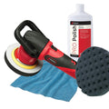Shurhold 3101 Dual Action Polisher Starter Kit with Pro Polish Wax, Pad, Towel and Bag