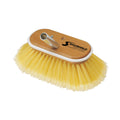 Shurhold Classic 6 Inch Soft Deck Brush, Yellow Split-End Polystyrene Bristles for Gelcoat and Fiberglass